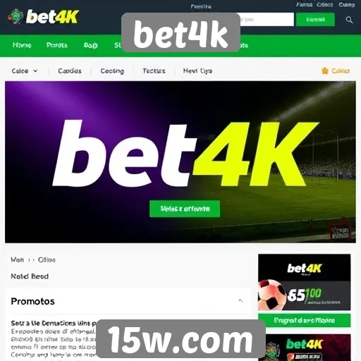 Bet4k oferece promoções atrativas para novos jogadores