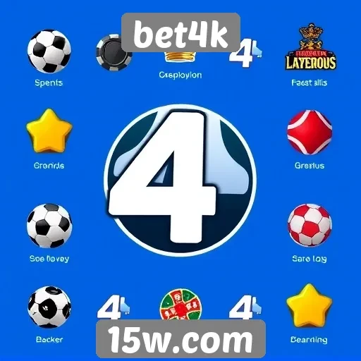 Exploração das categorias de jogos disponíveis no bet4k